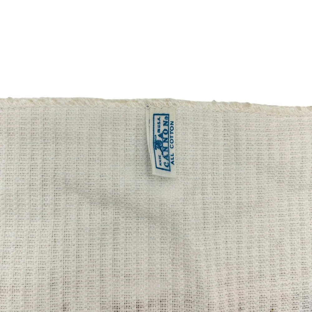 Vintage Cannon Americana Eagle Declaration of Independence Washcloth Set of 2